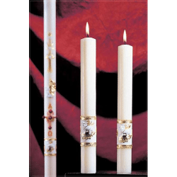 Ornamented Altar Candle